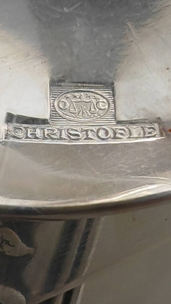 Ensemble couverts Christofle Marly (6 fourchettes + 6 cuillères à soupe)