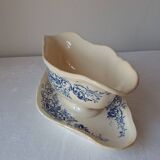 Saucière modèle Aramis de Longchamp. Terre de fer bleu