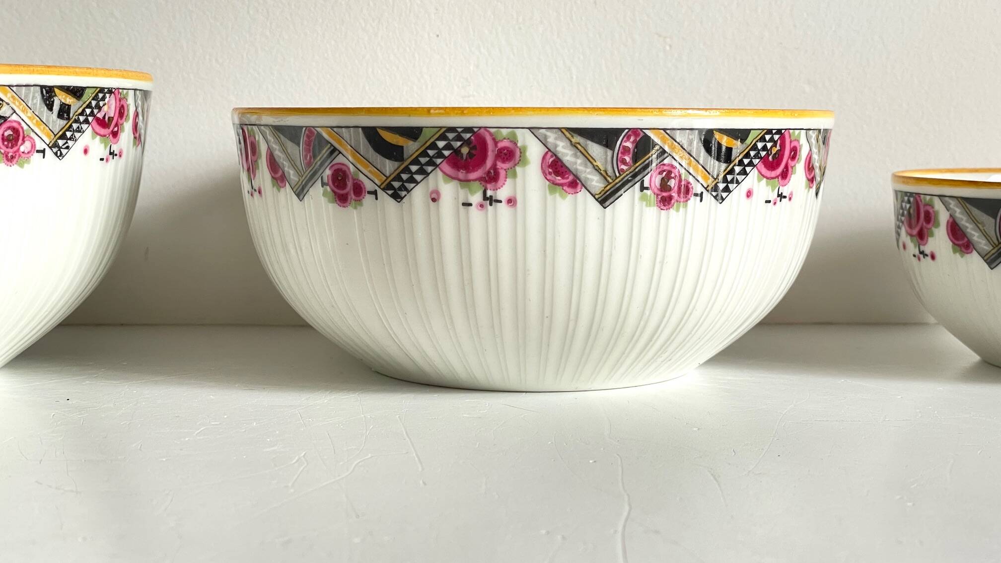 Saladiers mehun decor art deco