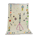 Tapis berbère coloré fait main 250 x 150 cm