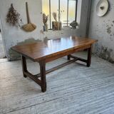 Rustic farmhouse table, solid oak, 2m