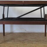 Table transformable system  rosewood