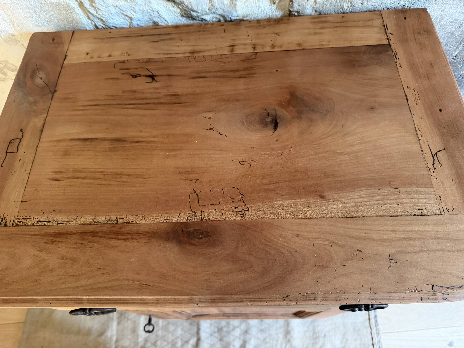 Confiturier, small renovated sideboard