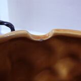 Pineapple-shaped punch set in Vallauris ceramic.