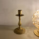 Gilded bronze candle holder