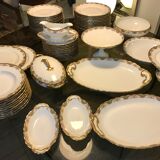 Limoges porcelain table service André François