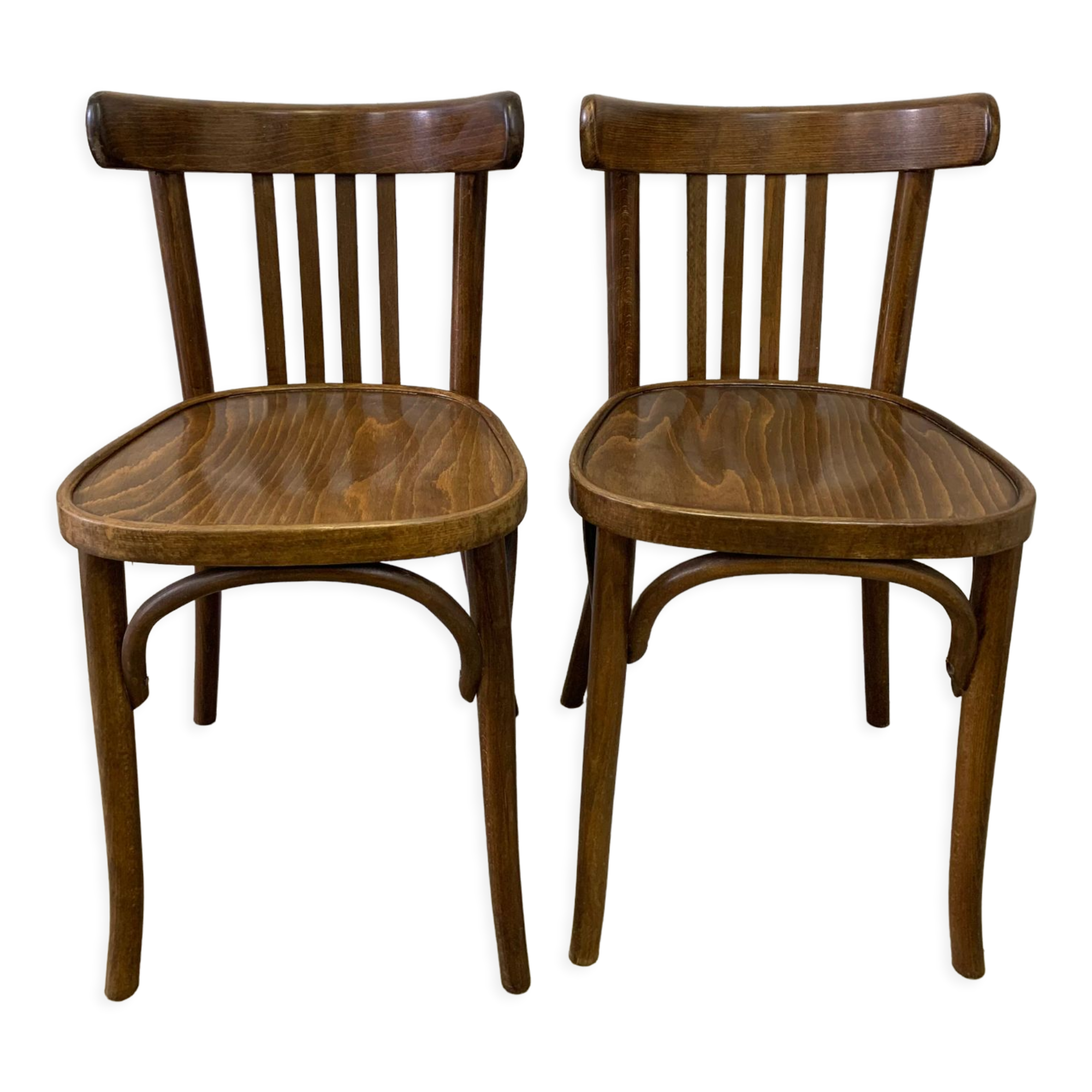 Pair of bistro chairs