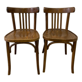 Pair of bistro chairs