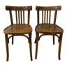 Pair of bistro chairs