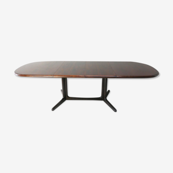 Table à manger en palissandre danoise des années 1960 par edvard valentinsen