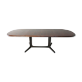 1960’s mid century danish rosewood large dining table by edvard valentinsen