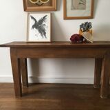 Old folk art console circa 1950