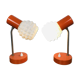 Pair of lamps Kamenicky Senov
