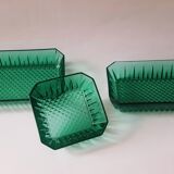 Emerald diamond tip ceremonial ramekins