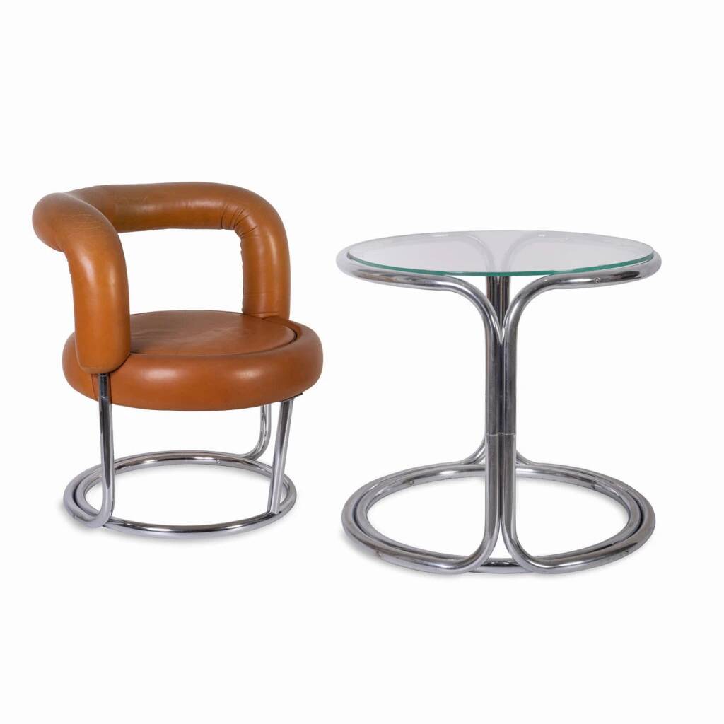 Club chair from the USSR Techcenter building from the 1970s