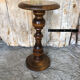Vintage solid wood side table
