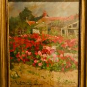 Oil on canvas signed Maisonneuve
