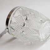 Glass table ice bucket