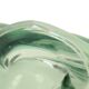 Vintage Green Crystal Bowl Val Saint Lambert 1960s