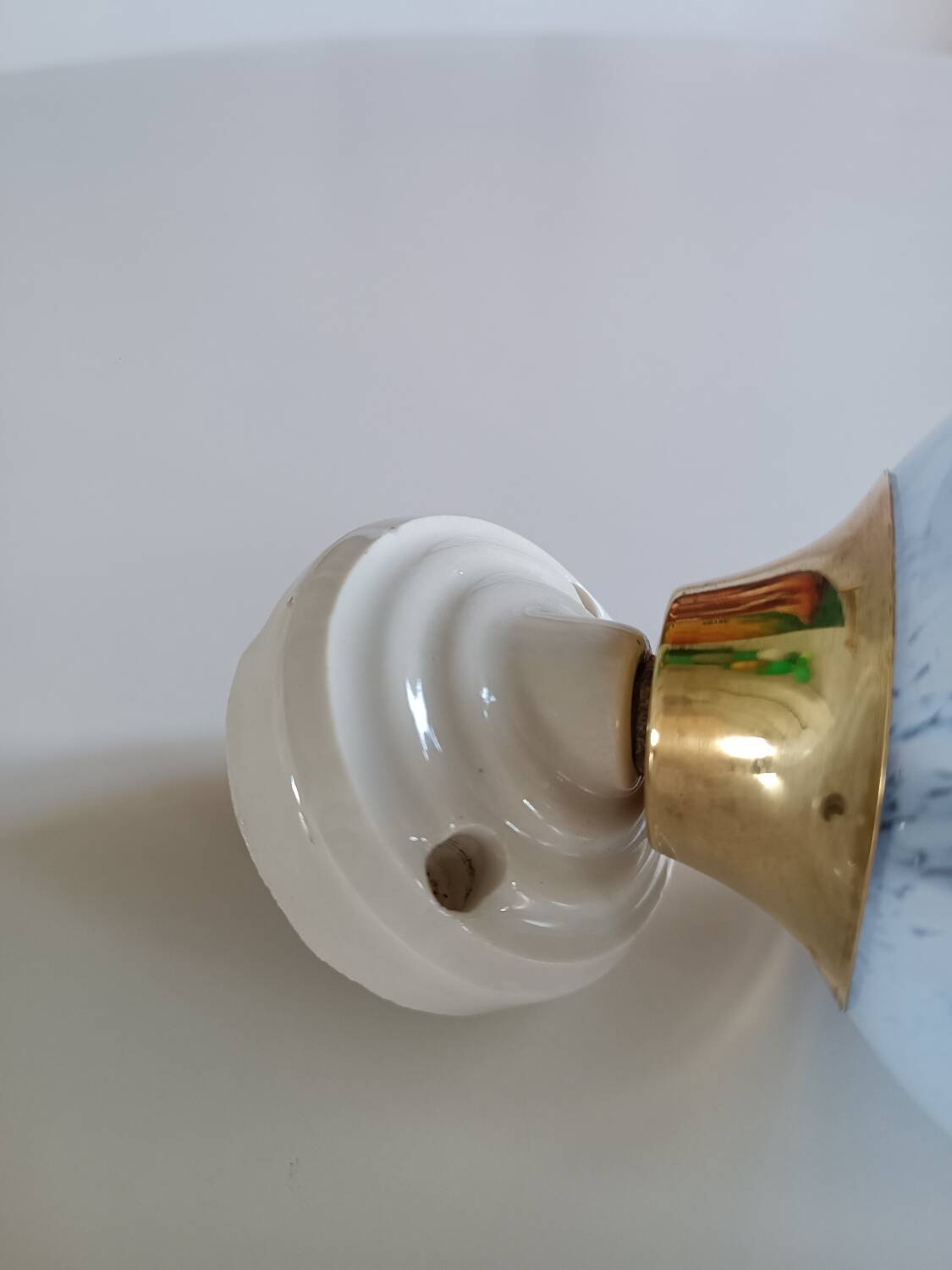 Clichy glass wall light