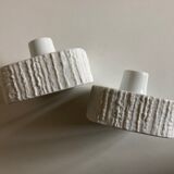 Pair of Scandinavian candle holders 1970 Thomas Rosenthal
