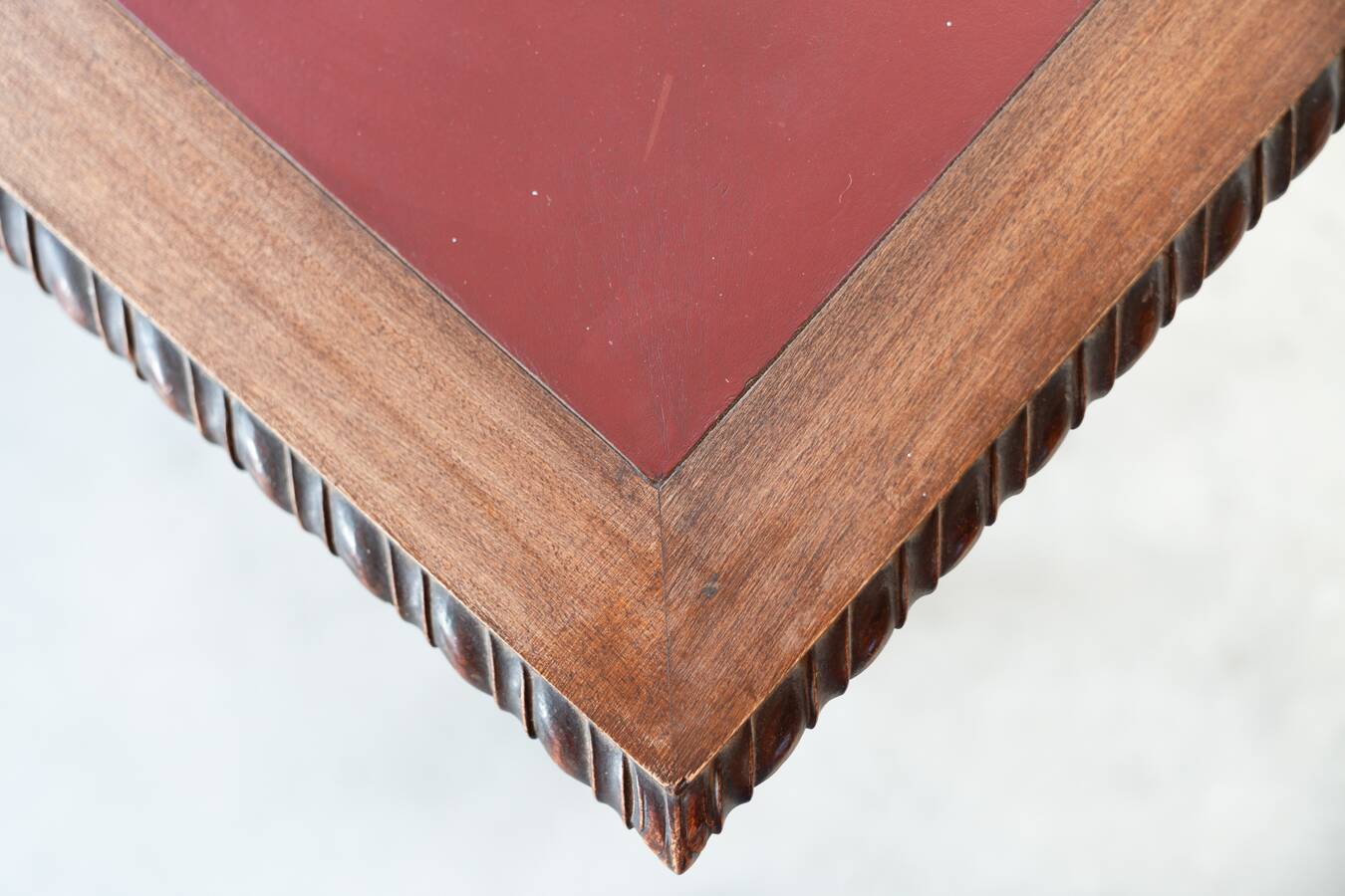 Late 19th/Early 20th Century Edwardian Desk with Lion Paw Feet