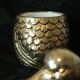 Vintage brass duck ice bucket Italy Mauro Manetti