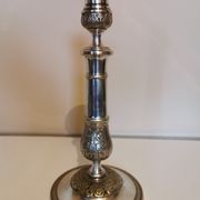 Silver-plated candlestick