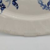 2 plats Creil Montereau Pomone vigne papillons fruitiers abeille