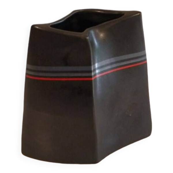 Vase en porcelaine de Virebent 1970