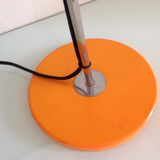 Sliding desk lamp orange vintage 70s