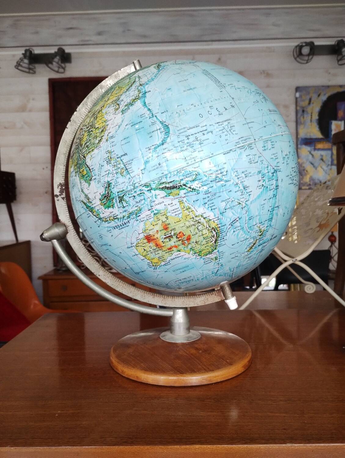 Earth globe