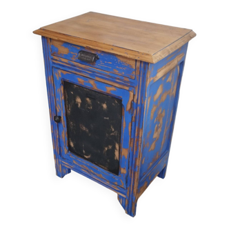 Vintage Jam Maker/ Small Blue Workshop Furniture