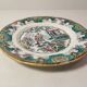 Boch Frères dessert plates Model Canton 1860 Japanese Polychrome decor