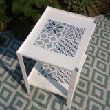 Iron table patterns cement tiles