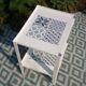 Iron table patterns cement tiles
