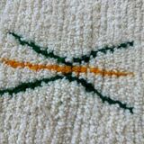 Custom white rug - colorful Beni Ourain rug 250/150cm