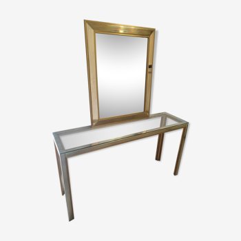 Renato Zevi Mirror Console for Romeo Rega