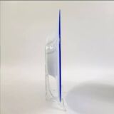 Pair of amphora vase and flat vase, vintage Murano glass.