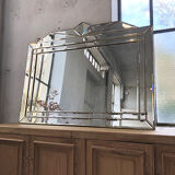 Italian design milked gold mirror