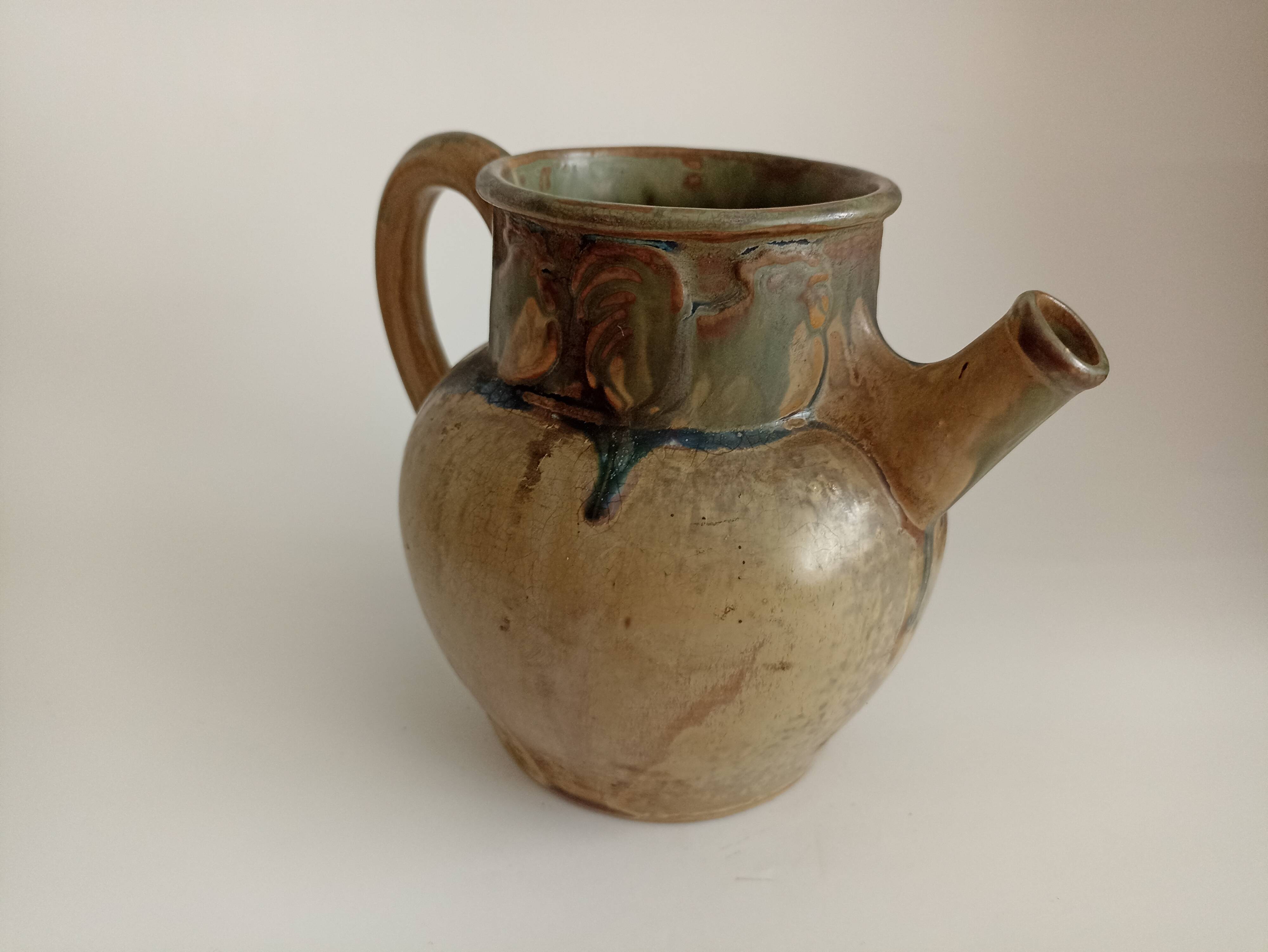 Pitcher roosters Denbac Art Deco