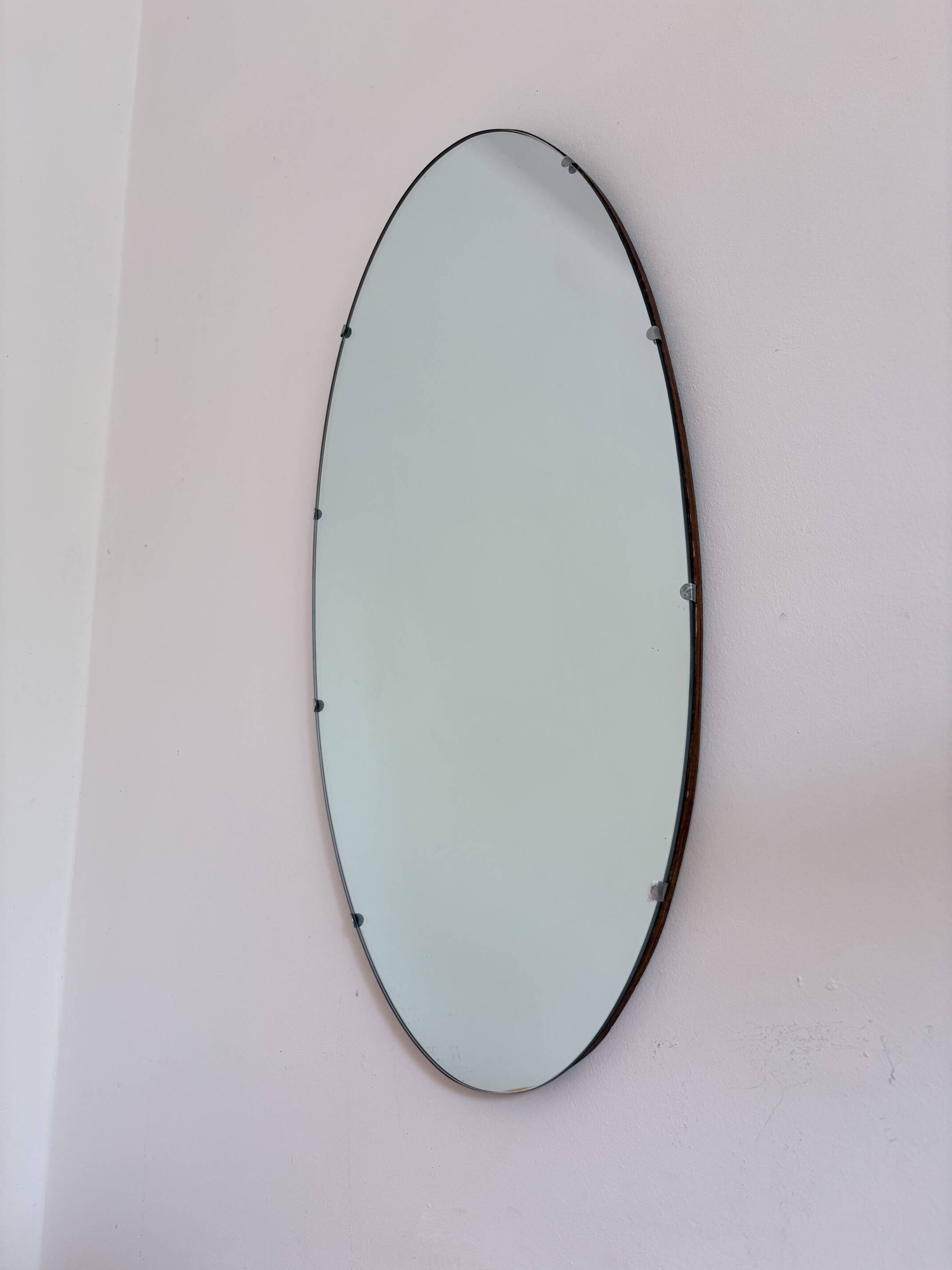 Oval Rockabilly Mirror, 1960s