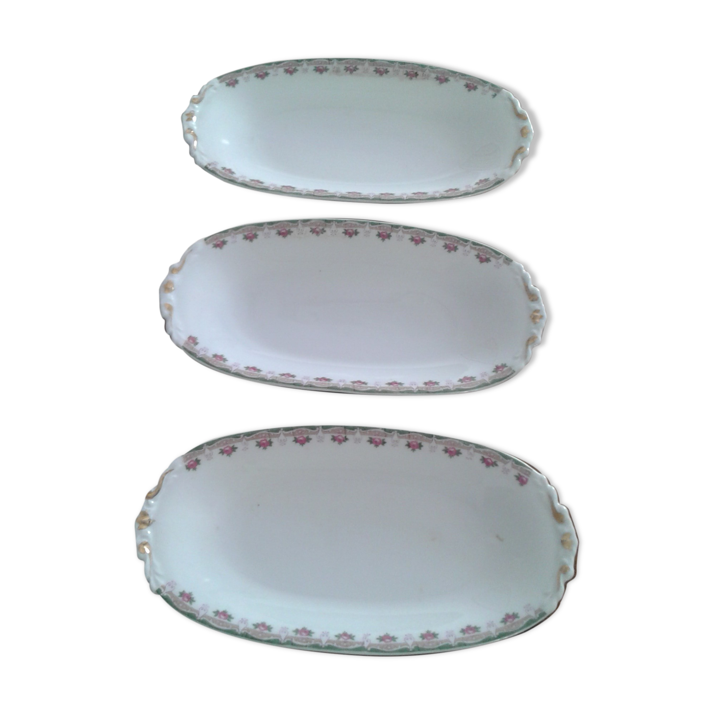 3 raviers porcelain Limoges