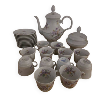 Radegonde Limoges porcelain coffee service