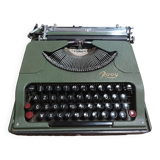 M.j. rooy portable typewriter - made in france 50s