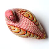 Mexican bird in signed papier-mâché, 70s