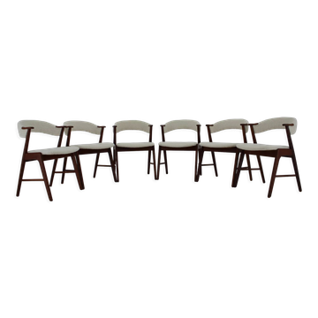 6 chairs in sheepskin fabric upholstery denmark
