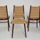 Mid-century set of Three Chairs by Ton,1960‘s.