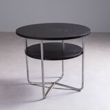 Thonet coffee table with tubular frame