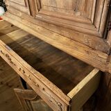 Two bodies cherry wood buffet